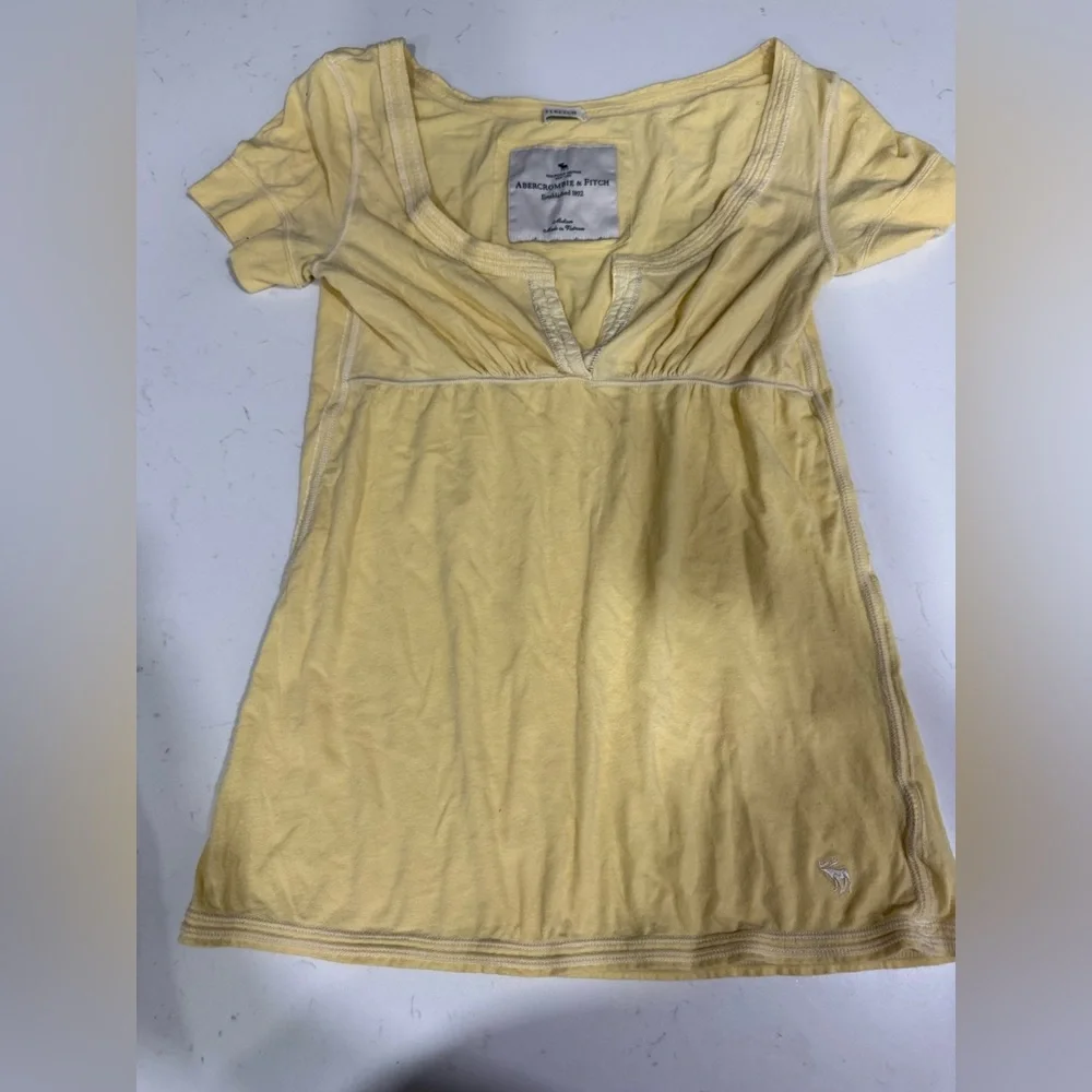 Abercrombie & Fitch Vintage
Y2K Empire Waist V Neck...Sz m - Picture 1 of 4